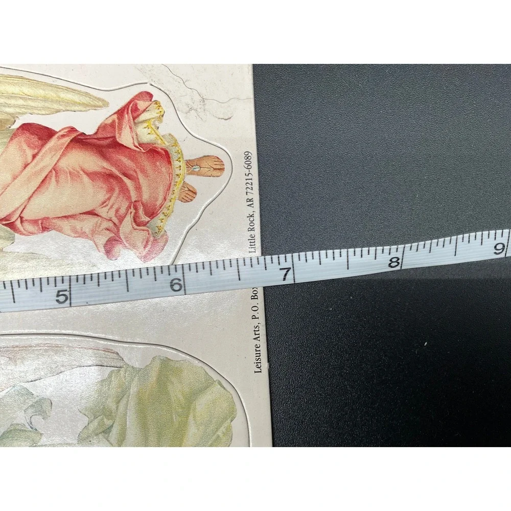 Christmas‎ Angel Ornament Sheet – Vintage Victorian Die-Cut Cherubs Ephemera